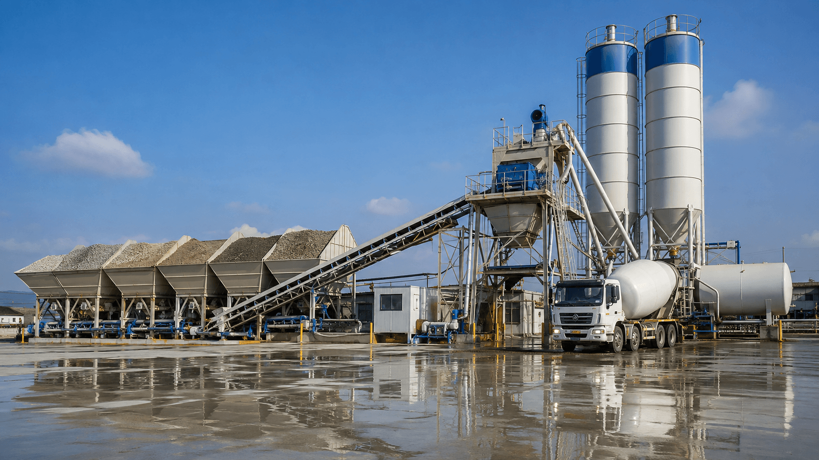 Concrete Batching Plant Complete Guide: Aggregate, Cement, Water, and Mixing Systems