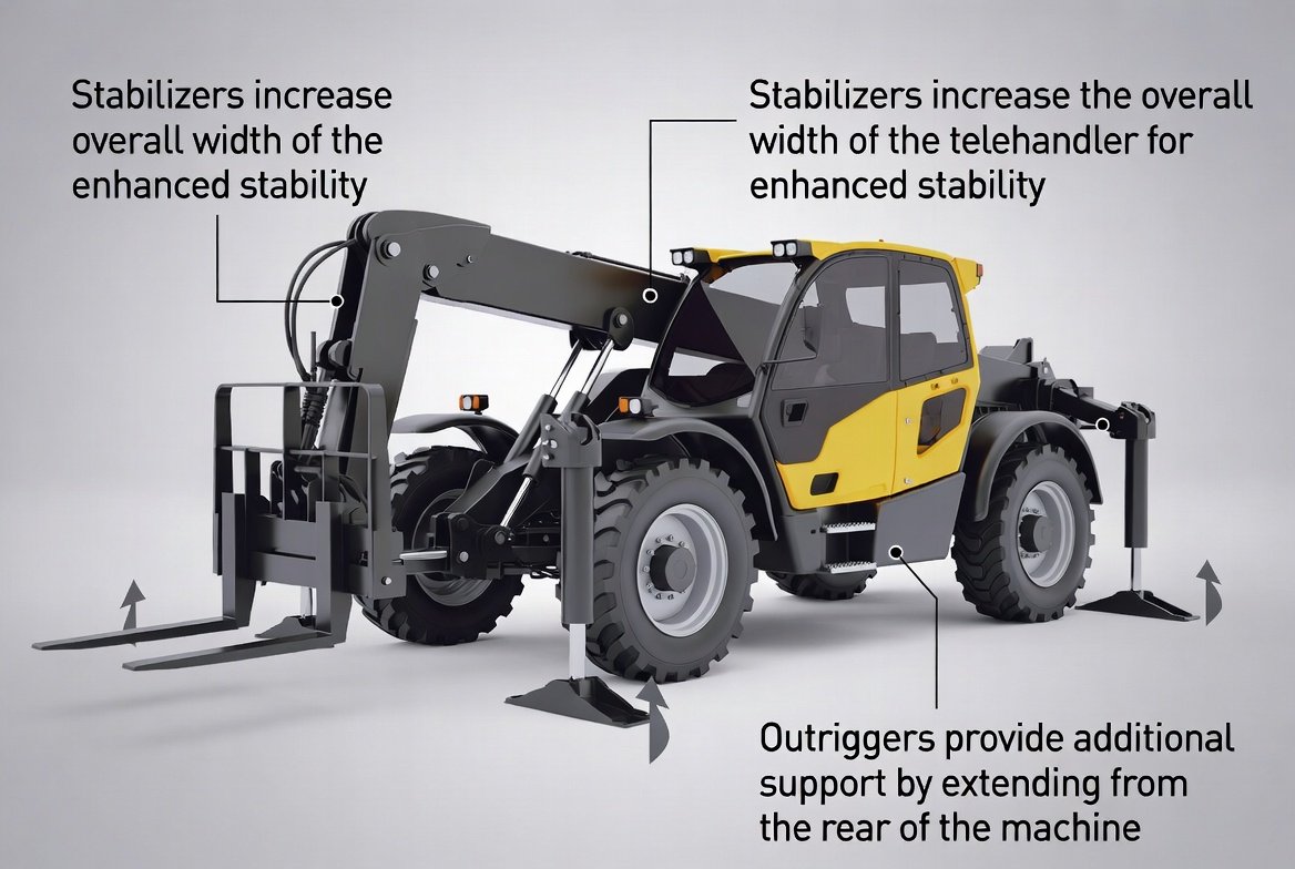 5. Stabilizers and Outriggers Explained 5. Stabilizers and Outriggers Explained
